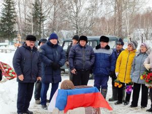 В Соколовском перезахоронили останки земляка – солдата Великой Отечественной войны