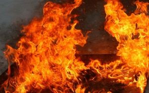 В Гусарах на прошлой неделе случился пожар