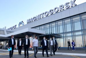 Губернатор Алексей Текслер посетил аэропорт Магнитогорска