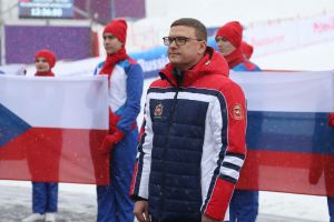 Губернатор Алексей Текслер открыл этап Кубка мира по сноуборду