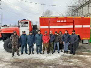 Мирненская пожарная часть получила новый «Урал»
