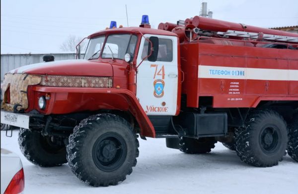 В Вандышевке вспыхнул деревянный сарай