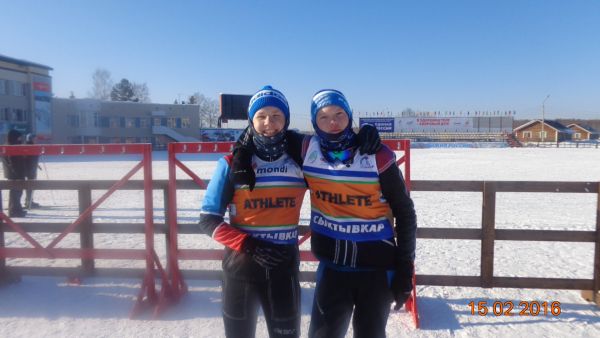 Спортсмены из Ларино участвовали в  лыжных гонках