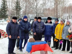 В Соколовском перезахоронили останки земляка &ndash; солдата Великой Отечественной войны
