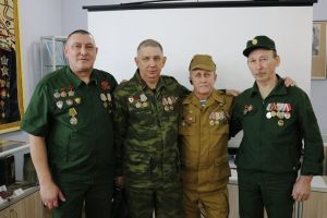 В Уйском музее состоялась встреча с ветеранами Афганской войны