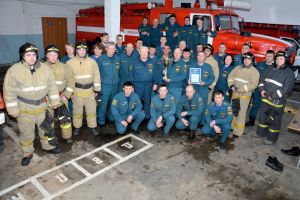 Пожарно-спасательная часть по Уйскому району признана лучшей среди частей сельских территорий