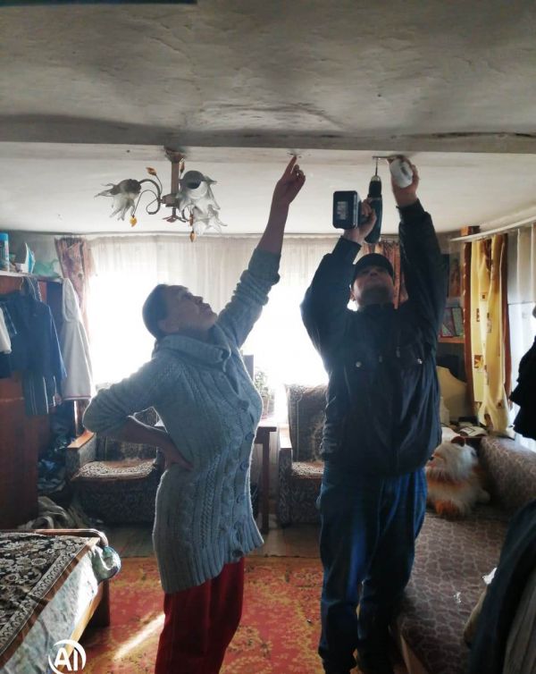 В домах многодетных семей Уйского района появились пожарные извещатели
