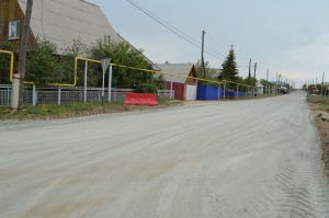 В Маслово заканчивается капремонт дороги по улице Победы