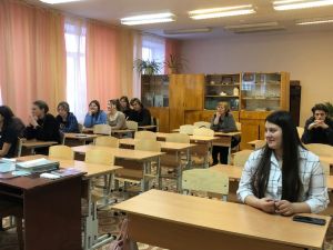 В Уйской средней школе прошел Урок славы