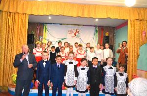 Юные артисты выступили в Зерновом