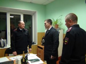 Заместитель начальника ГУ МВД  по Челябинской области посетил полицейских Уйского района