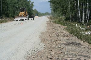 На территории Уйского района идет ремонт дорог до Кидыша и Петропавловки