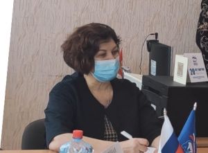 Руководитель областной общественной приемной председателя партии "Единая Россия" встретилась с жителями района