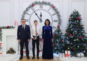 Ученик из Уйской школы побывал на приеме губернатора