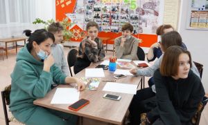Школьники участвовали во Всероссийской библиотечной акции