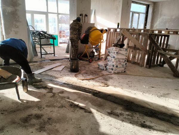 В двух школах Уйского района продолжается капремонт