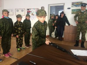 В Уйском районе прошли сборы юных казачат