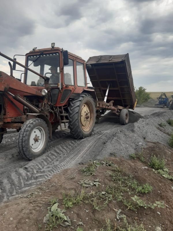 В Зерновом повторно отремонтировали плотину