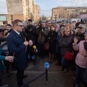Врио губернатора региона Алексей Текслер встретился с жителями  Магнитогорска