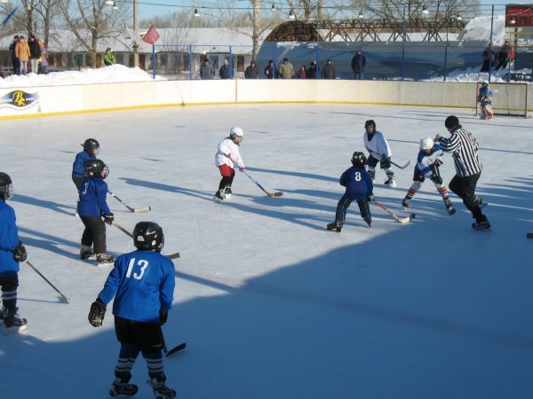 В Мирном прошел детский турнир по хоккею