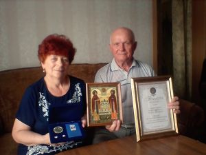 Семейная пара из Уйского района удостоена медали «За любовь и верность»