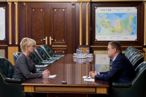 Губернатор Алексей Текслер встретился  с уполномоченным по правам человека