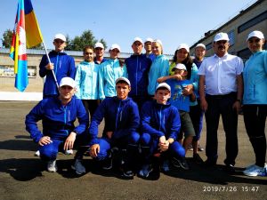 Команда Уйского района участвовала в областных летних играх «Золотой колос – 2019»