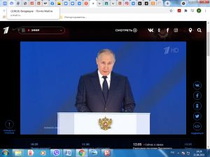 Владимир Путин выступил с ежегодным посланием Федеральному Собранию