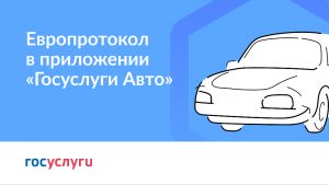В приложении &laquo;Госуслуги Авто&raquo; появился сервис &laquo;Европротокол онлайн&raquo;