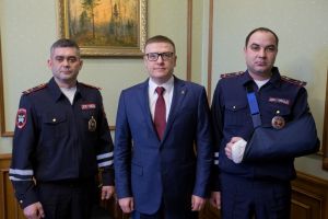 Алексей Текслер с начальником ГУ МВД  по Челябинской области обозначили задачи на 2021 год