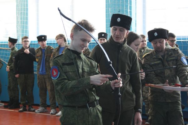 Нижнеусцелемовские казачата участвовали в сборах в Травниках
