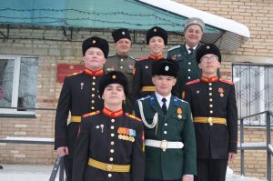 В Уйской школе прошла встреча с курсантом военного училища