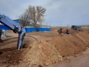 В Косогорке оборудовали пожарный гидрант