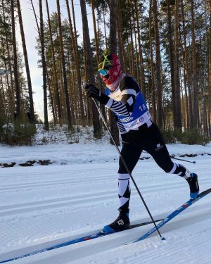 Лыжник из Ларино участвовал во всероссийских соревнованиях