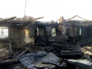 В доме общественника  и многодетного отца из Выдрино случился пожар