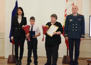 Шестиклассник из Фоминского удостоен нагрудного знака &laquo;Горячее сердце&raquo;