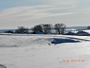 В Токмасском расчистили дорогу, ведущую от трассы в поселок