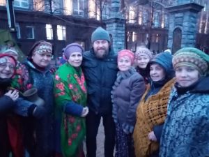 Хор казачьей песни ДК  Мирного снялся в телепередаче в Челябинске