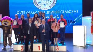Семья из Ларино стала призером областной зимней Спартакиады
