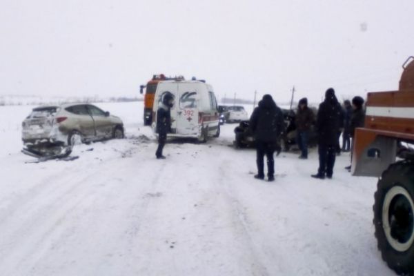 В Уйском районе произошли две аварии