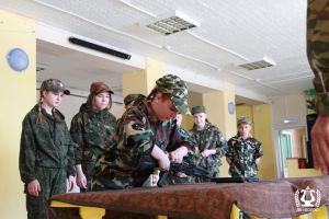 В Уйском прошли районные военно–патриотические сборы казачат