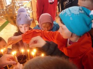 Дети посетили Храм Святого апостола Иоанна Богослова в  Уйском.