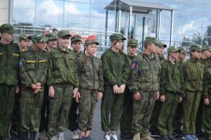 В Уйском сегодня состоялось открытие 19 &ndash; ых районных сборов юных казачат