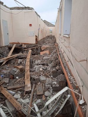 В Вандышевской школе заканчиваются демонтажные работы