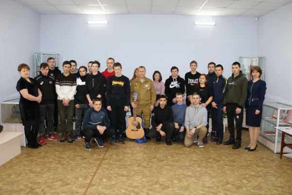 В Уйском краеведческом музее прошла встреча с афганцем