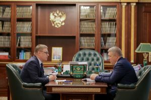 Алексей Текслер встретился с новым главным федеральным инспектором