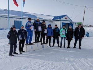 В Уйском прошли состязания по лыжным гонкам