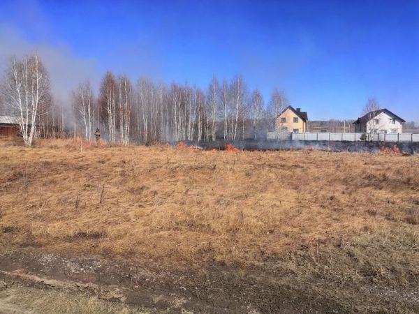 Уйские пожарные 6 раз выезжали на тушение травы