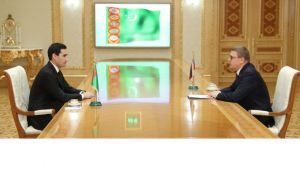 Губернатор Алексей Текслер встретился с президентом Туркменистана