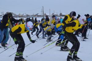 170 любителей спорта собрались на «Лыжне России – 2021» в Уйском